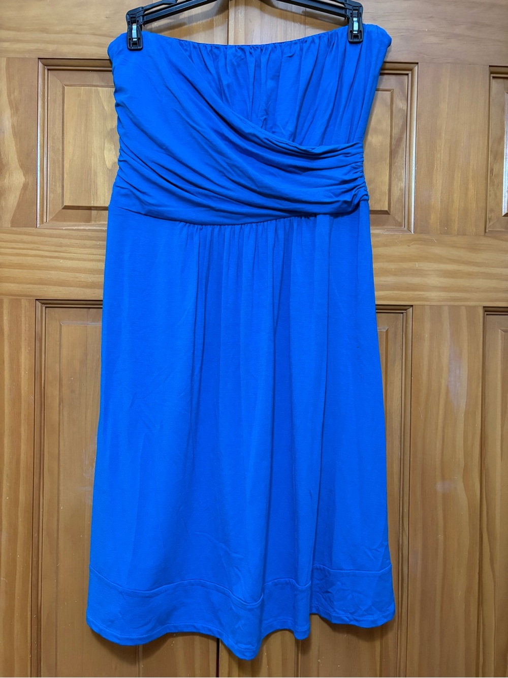 The Limited Blue Strapless Dress Size Medium NWT